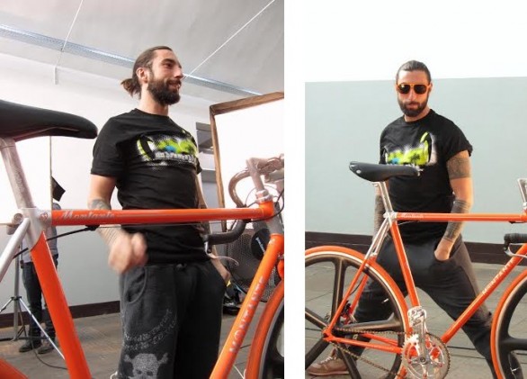 La bicicletta di design di Vittorio Brumotti e Montante