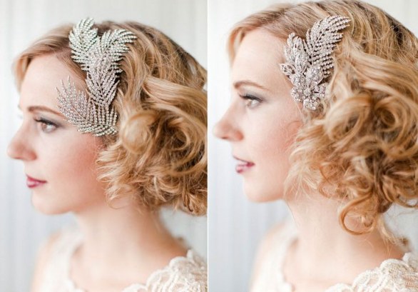 Ecco la sposa con i capelli corti trendy nel 2014