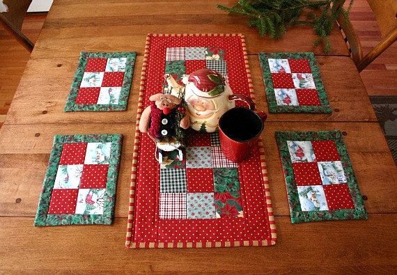 Decorazioni di Natale di patchwork, le più belle foto