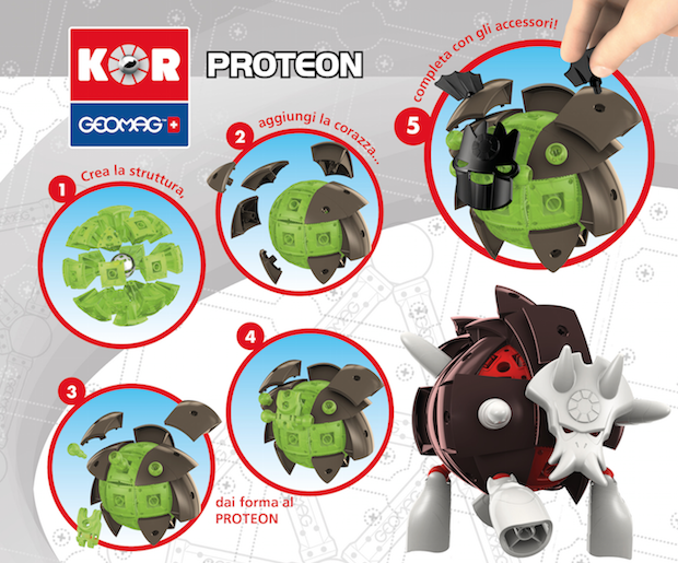 Idee Regalo Natale: Kor Geomag, la nuova linea di personaggi magnetici da costruire