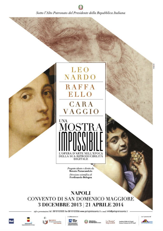 Leonardo, Caravaggio e Raffaello: la mostra impossibile a Napoli