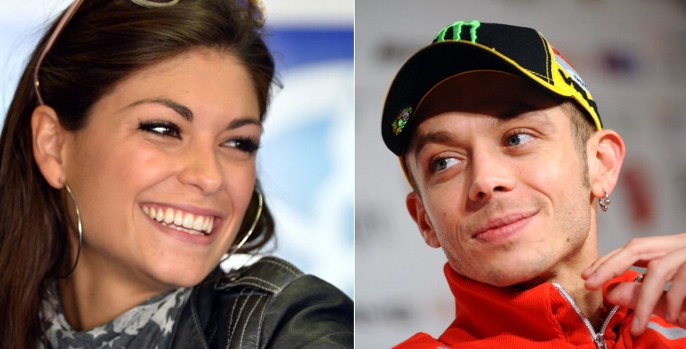 Linda Morselli e Valentino Rossi