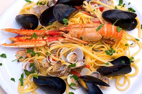 Le linguine allo scoglio con la ricetta originale