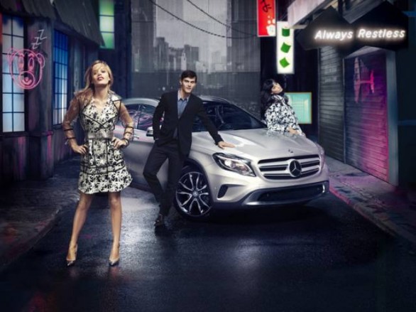 Georgia May Jagger protagonista con la nuova Mercedes-Benz GLA