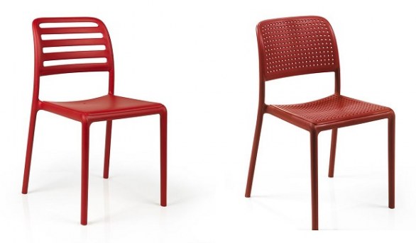 Sedie di design rosse per Natale 2013, le novità di Nardi
