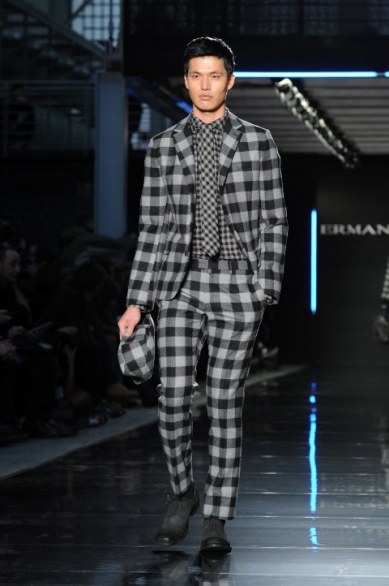 Sfilate Milano Moda Uomo Gennaio 2014: il seduttore elegante di Ermanno Scervino, le foto