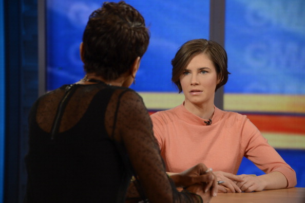 Amanda Knox in lacrime dopo la condanna a 28 anni