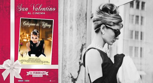 Per San Valentino 2014 ritorna al cinema per un giorno Colazione da Tiffany