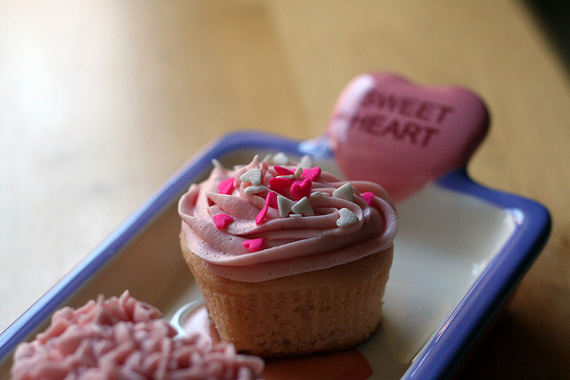 La ricetta dei cupcake romantici per San Valentino
