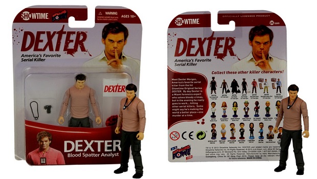 Dexter, arriva l’action figure in rosa del serial killer