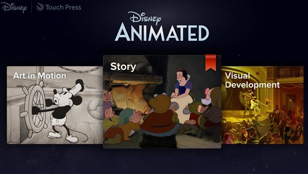 App Disney Animated: l&#8217;applicazione dei film d&#8217;animazione Disney