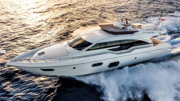 Ferretti Group con i suoi yacht di lusso al Boot