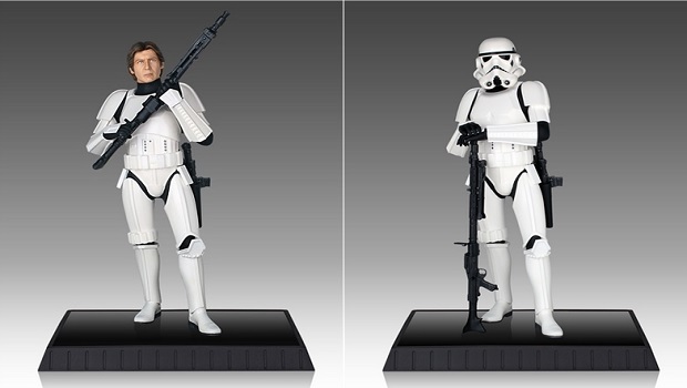 Star Wars: la statua di Han Solo versione Stormtrooper della Gentle Giant