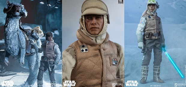 Star Wars, Luke Skywalker e il Tauntaun nell&#8217;action figure di Sideshow