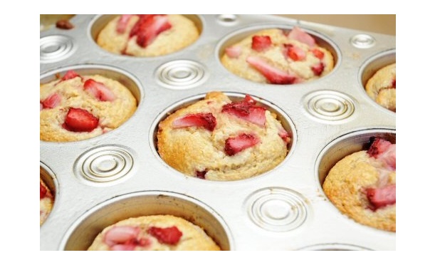 Ricette facili di San Valentino: i muffin alla fragola