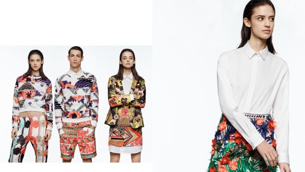 MSGM, la campagna pubblicitaria primavera estate 2014: le contaminazioni déco e liberty