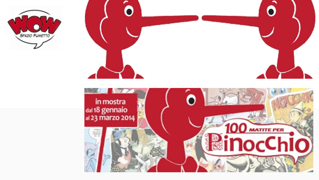 WOW Spazio Fumetto: 100 matite per Pinocchio a Milano