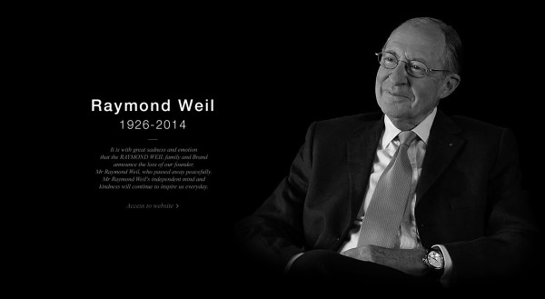 Orologi di lusso: Raymond Weil muore all’età di 87 anni
