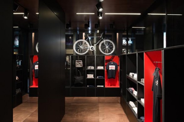 Il nuovo official store del Brand Milano è opera di Saporiti Italia