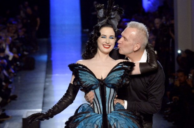 Sfilate Parigi Alta Moda gennaio 2014 Jean Paul Gaultier: effetto Butterfly