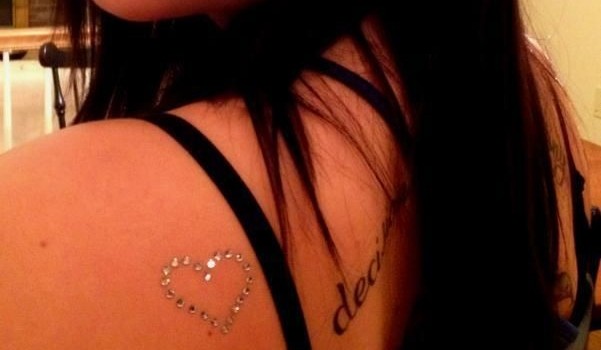 I tatuaggi swarovski temporanei per essere bellissima a San Valentino 2014