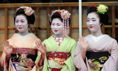 trucco da geisha giapponese