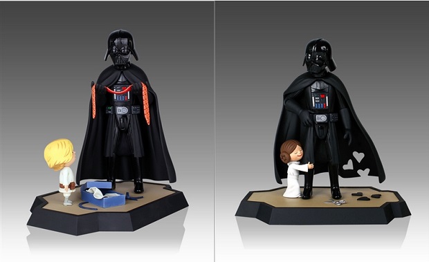 Star Wars: Vader’s Little Princess and Son Maquettes della Gentle Giant