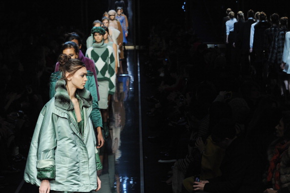 La sfilata Ermanno Scervino per l’autunno inverno 2014-2015 al Milano Moda Donna