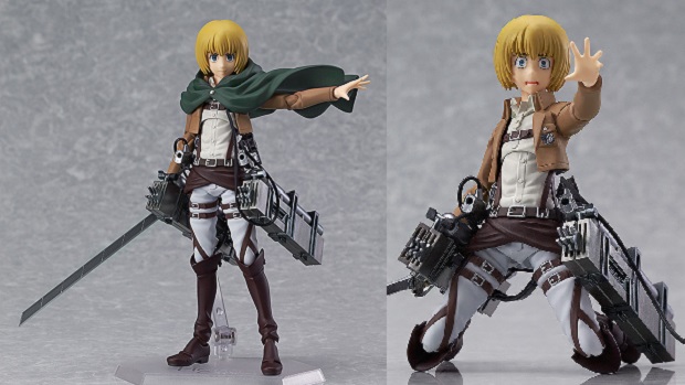 L&#8217;attacco dei giganti: Armin Arlert, l&#8217;action figure Figma