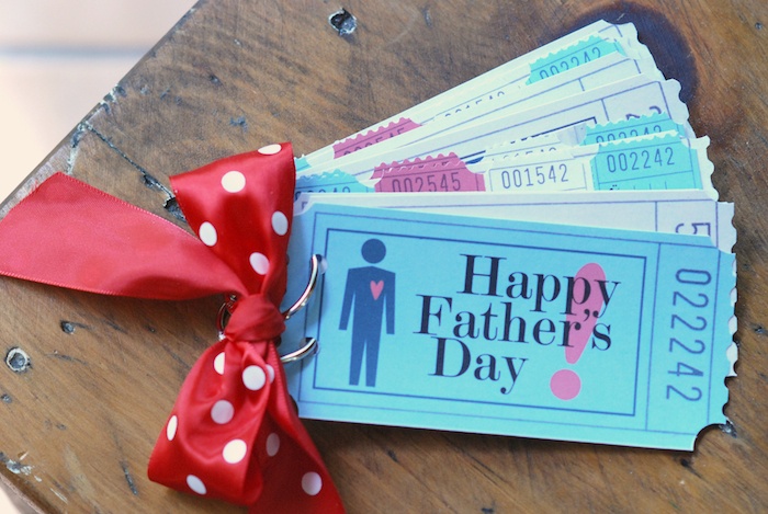 Biglietti da stampare per la Festa del papà