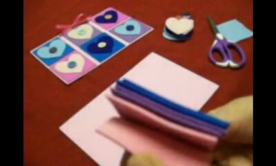 Bigliettini di San Valentino di patchwork
