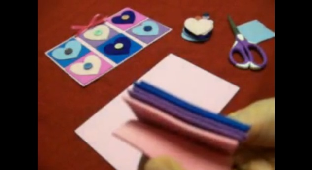 Bigliettini di San Valentino di patchwork