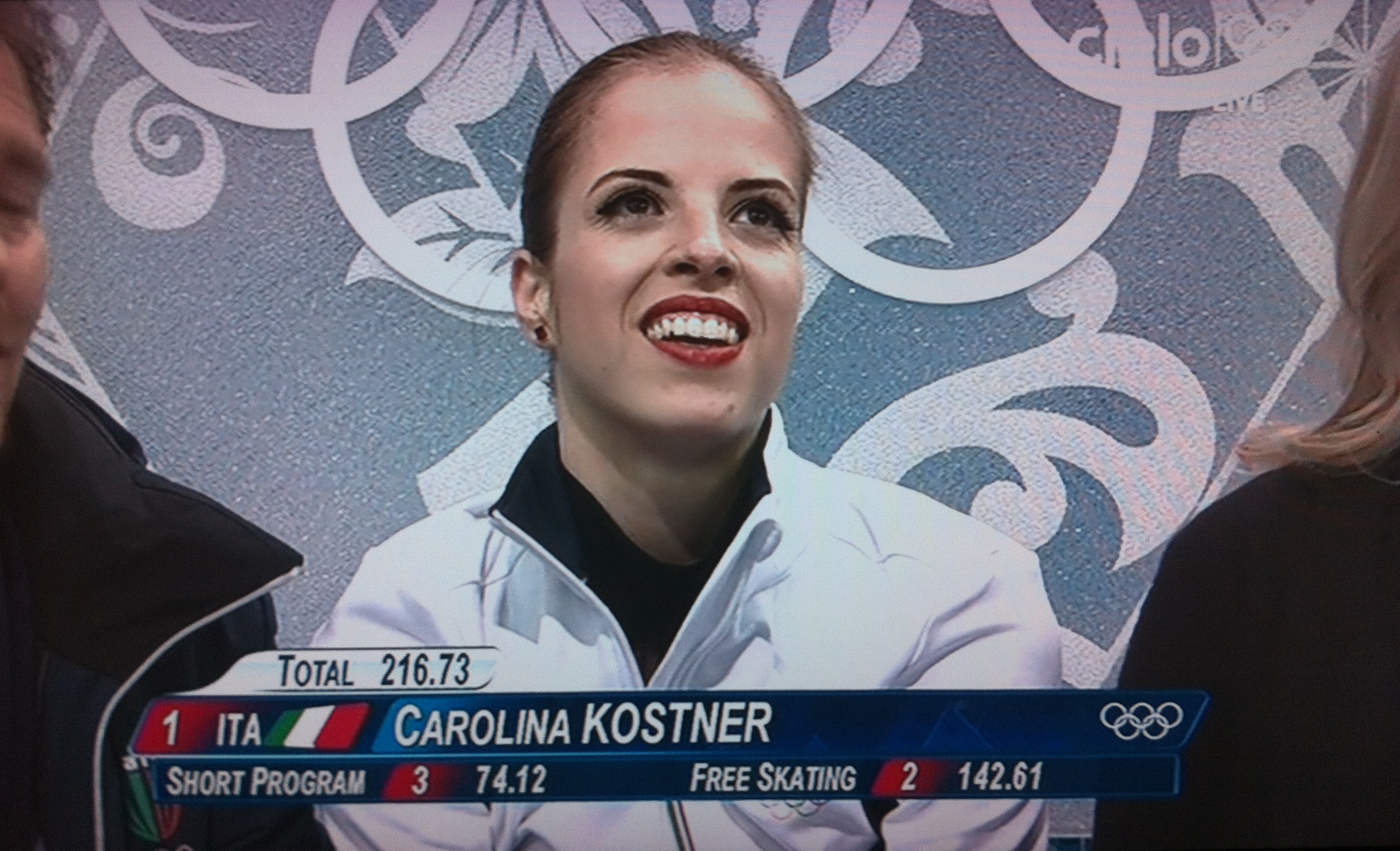 Sochi 2014, Carolina Kostner medaglia di bronzo nel pattinaggio di