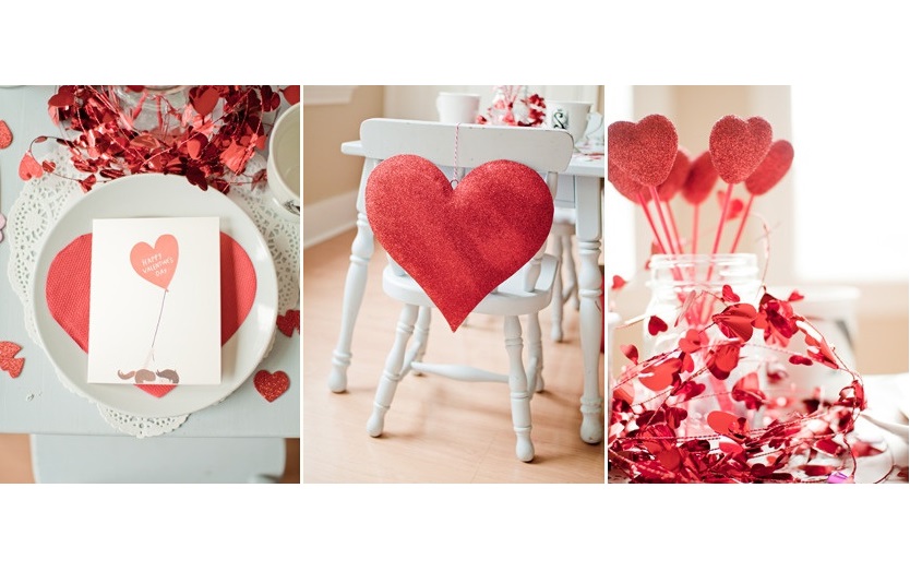 Come decorare la tavola di San Valentino per una cena romantica