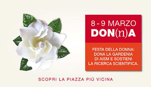 Per la Festa della Donna regala la gardenia dell&#8217;AISM contro la sclerosi multipla