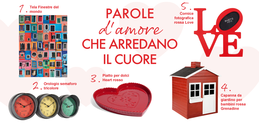 San Valentino 2014, il concorso di poesie d&#8217;amore di Maisons du Monde