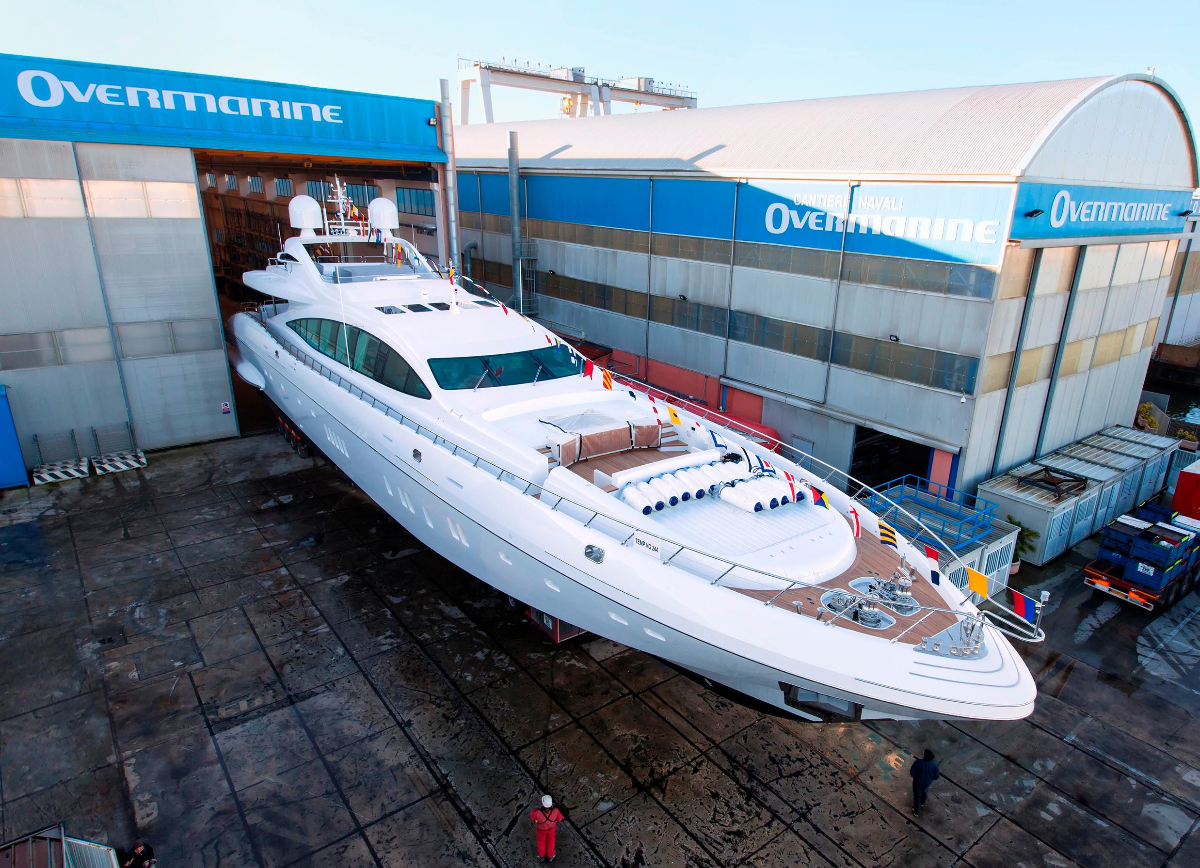 Yacht di lusso Mangusta 165, varato l&#8217;esemplare numero 8