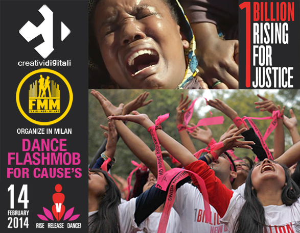 One Billion Rising for Justice, il Flash Mob di Milano contro la violenza sulle donne