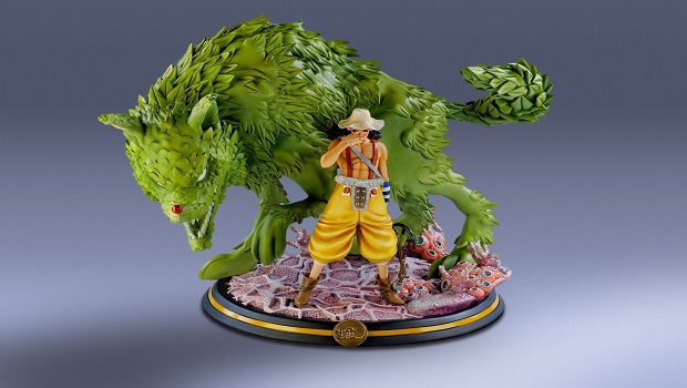 One Piece: la statua di Usopp della Tsume