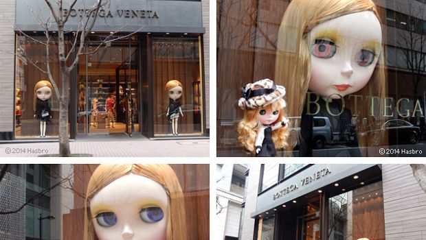Blythe Bottega Veneta: la fashion doll è la testimonial della collezione primavera estate 2014