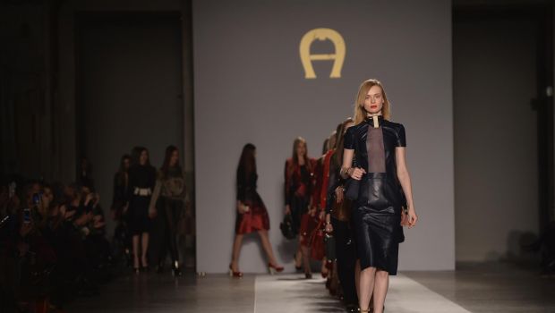 Sfilate Milano Moda Donna Febbraio 2014: l&#8217;artigianalità lussuosa di Aigner, collezione AI 2014 2015