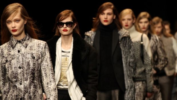 Sfilate Milano Moda Donna Febbraio 2014: l&#8217;eccentricità di Trussardi, collezione invernale 2014 2015