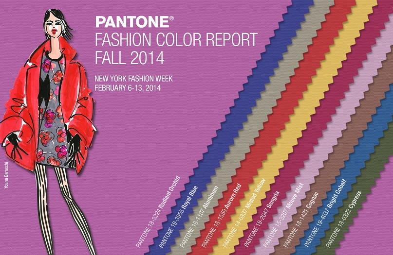 Tendenze colore casa autunno inverno 2014: Pantone svela il fashion color report