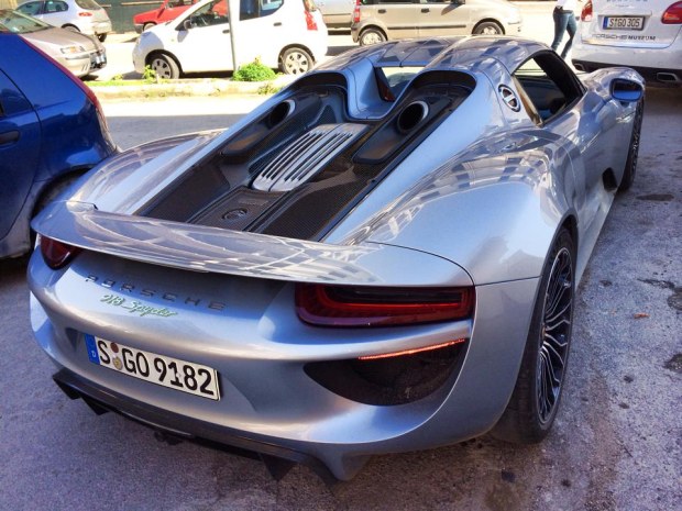 Esclusivo: Porsche 918 Spyder sulle strade della Targa Florio