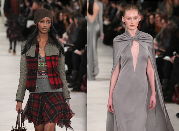 Il fascino della donna Ralph Lauren alla New York Fashion Week autunno-inverno 2014/2015