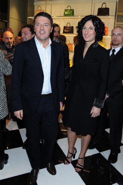 Agnese Landini e Matteo Renzi