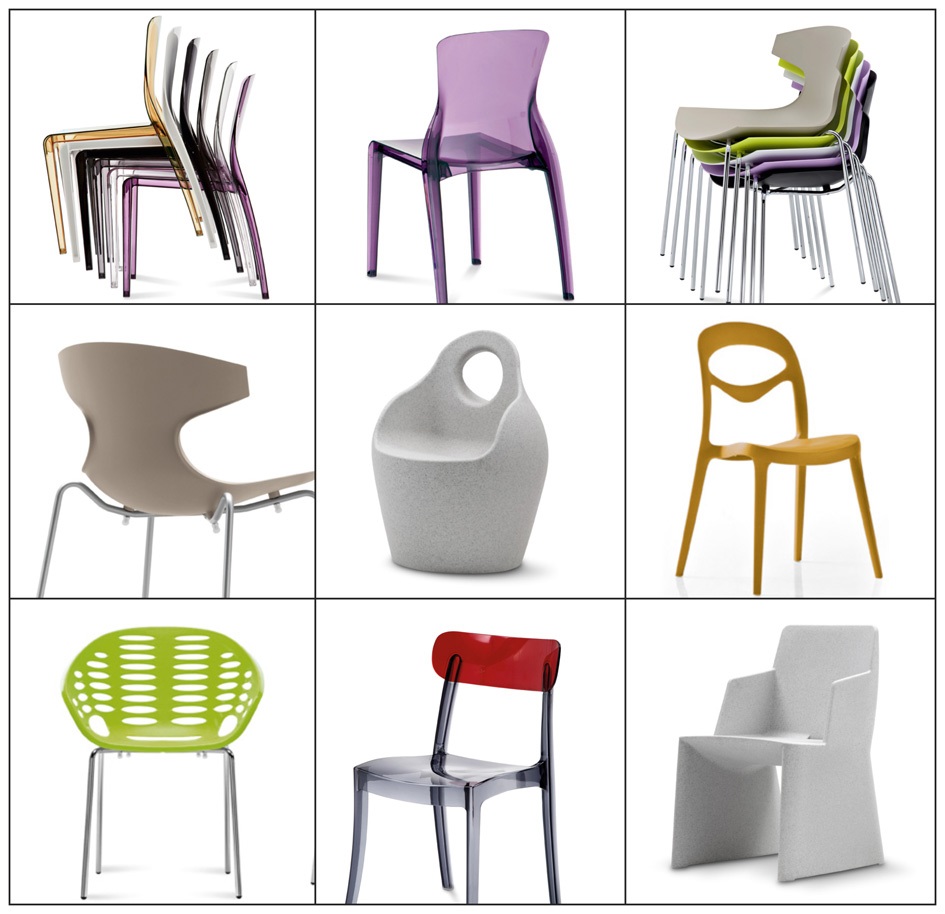 Le sedie di design colorate di Domitalia per l&#8217;arredamento outdoor