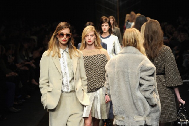 Trussardi presenta alla Milano Moda Donna la collezione autunno inverno 2014-2015