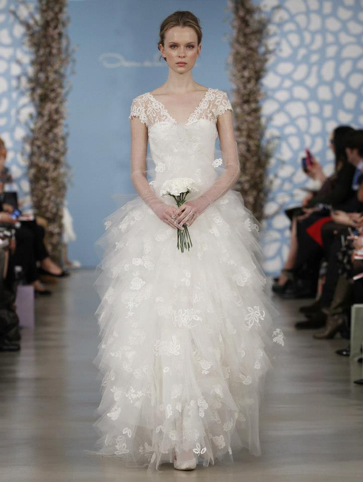 Abiti da sposa di Oscar de la Renta 2014