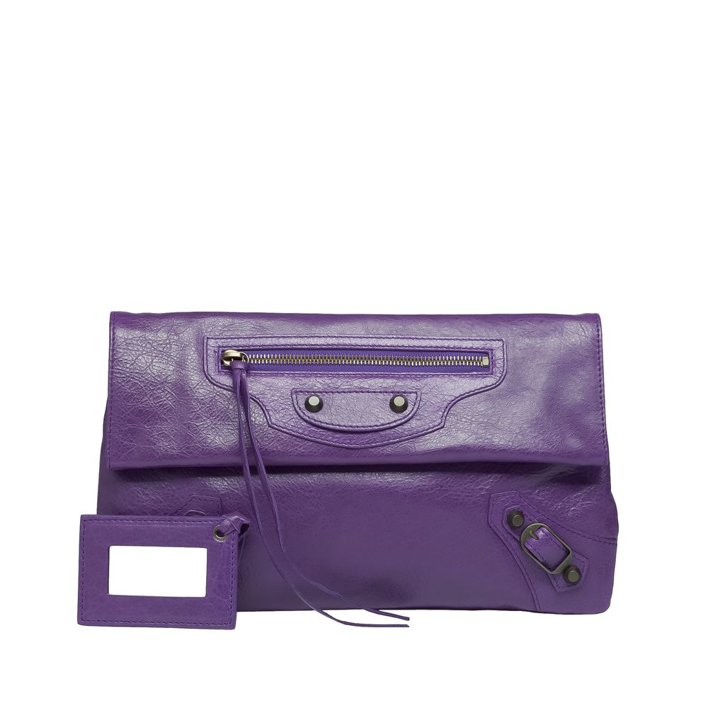 Purple Clutch di Balenciaga